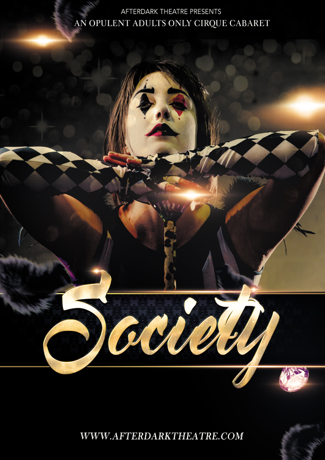 society floor show promotional poster